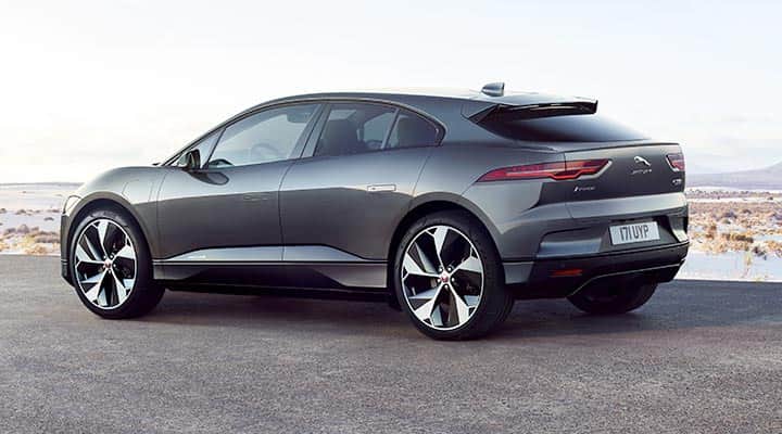 Profile of Grey Jaguar I-PACE