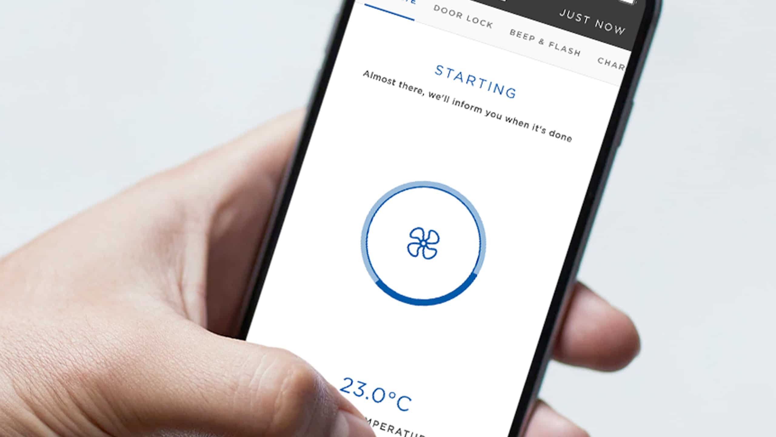 Electric Vehicle Set up and APPs Jaguar