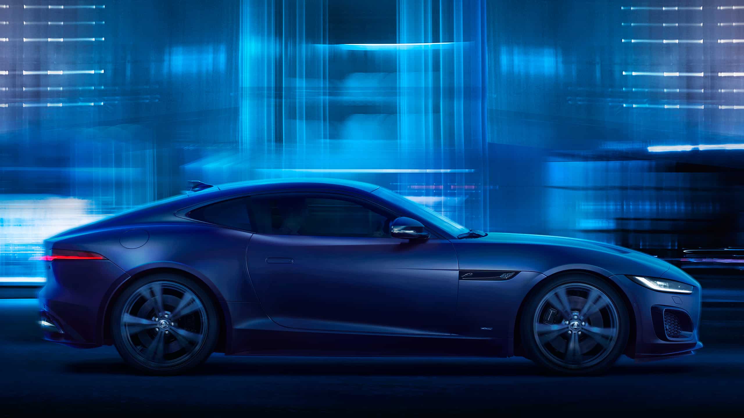 Неоновый Ягуар f Type